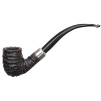 Irish Seconds Rusticated Bent Billiard with Army Mount Fishtail (3) (9mm)
