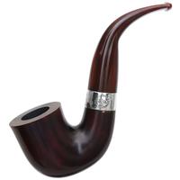 Irish Seconds Smooth Calabash with Silver Band Fishtail (2)