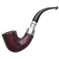 Irish Seconds Smooth Calabash with Silver Army Mount Fishtail (1)