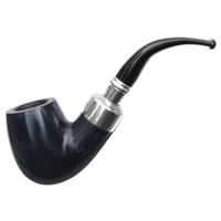 Irish Seconds Smooth Bent Billiard with Silver Army Mount Fishtail (1) (9mm)