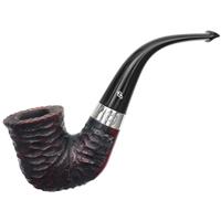 Irish Seconds Rusticated Calabash with Silver Band P-Lip (2)