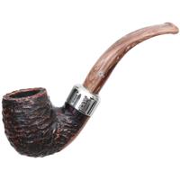 Irish Seconds Rusticated Bent Billiard with Army Mount Fishtail (3) (9mm)