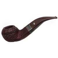 Irish Seconds Sandblasted Bent Bulldog with Silver Band Fishtail (2)