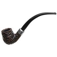 Irish Seconds Rusticated Bent Billiard with Army Mount Fishtail (3) (9mm)