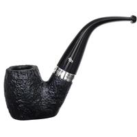 Irish Seconds Sandblasted Oom Paul with Silver Band Fishtail (2)