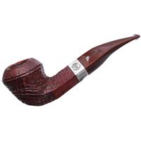 Irish Seconds Sandblasted Bent Bulldog with Silver Band Fishtail (2)