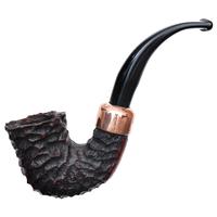 Irish Seconds Rusticated Calabash with Army Mount Fishtail (3)