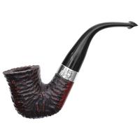 Irish Seconds Rusticated Calabash with Silver Band P-Lip (2)