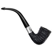 Irish Seconds Sandblasted Bent Dublin with Silver Band P-Lip (1)