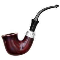 Irish Seconds Smooth Calabash with Silver Army Mount P-Lip (2)