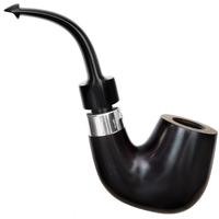 Irish Seconds Smooth Bent Billiard with Silver Army Mount P-Lip (1)