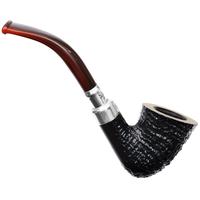 Irish Seconds Sandblasted Bent Dublin with Silver Army Mount Fishtail (1)