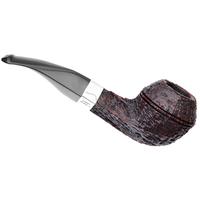 Irish Seconds Sandblasted Bent Bulldog with Silver Band P-Lip (1)