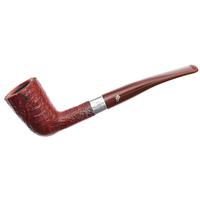 Irish Seconds Sandblasted Bent Dublin with Silver Band Fishtail (2)