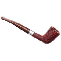 Irish Seconds Sandblasted Bent Dublin with Silver Band Fishtail (2)