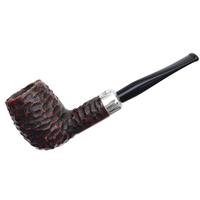 Irish Seconds Rusticated Billiard with Silver Army Mount Fishtail (2)