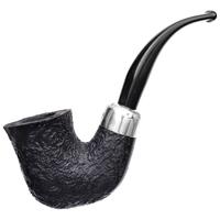 Irish Seconds Sandblasted Calabash with Silver Army Mount Fishtail (2)