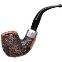 Irish Seconds Sandblasted Bent Billiard with Army Mount Fishtail (3)