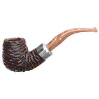 Irish Seconds Rusticated Bent Billiard with Army Mount Fishtail (3)