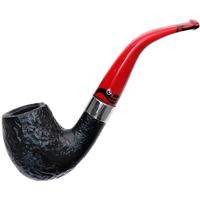 Irish Seconds Sandblasted Bent Billiard Fishtail (3)