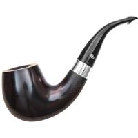 Irish Seconds Smooth Bent Billiard with Silver Band P-Lip (2) (9mm)