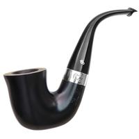 Irish Seconds Smooth Calabash with Silver Band P-Lip (2)