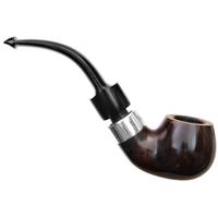 Irish Seconds Smooth Bent Apple with Silver Army Mount P-Lip (1)