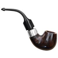 Irish Seconds Smooth Bent Billiard with Silver Army Mount P-Lip (1)