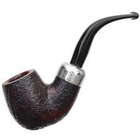 Irish Seconds Sandblasted Bent Billiard with Army Mount Fishtail (3)