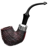 Irish Seconds Sandblasted Bent Billiard with Army Mount P-Lip (3)