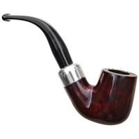 Irish Seconds Partially Rusticated Bent Billiard with Army Mount Fishtail (3)