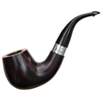 Irish Seconds Smooth Bent Billiard with Silver Band P-Lip (2)