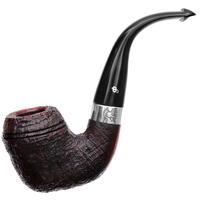 Irish Seconds Sandblasted Rhodesian with Silver Band P-Lip (2) (9mm)