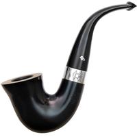 Irish Seconds Smooth Calabash with Silver Band P-Lip (2)