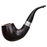 Irish Seconds Smooth Bent Billiard with Silver Band P-Lip (2)