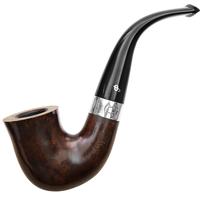 Irish Seconds Smooth Calabash with Silver Band P-Lip (2)