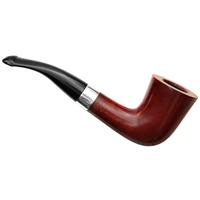 Irish Seconds Smooth Bent Dublin with Silver Band P-Lip (1)