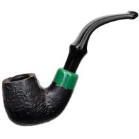 Irish Seconds Sandblasted Bent Billiard with Army Mount P-Lip (3)