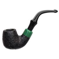 Irish Seconds Sandblasted Bent Billiard with Army Mount P-Lip (3)