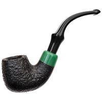 Irish Seconds Sandblasted Bent Billiard with Army Mount P-Lip (3)