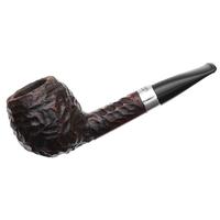 Irish Seconds Rusticated Bent Apple with Silver Band Fishtail (3)