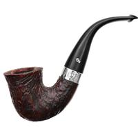 Irish Seconds Sandblasted Calabash with Silver Band P-Lip (2)