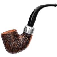 Irish Seconds Sandblasted Bent Billiard with Army Mount Fishtail (3)