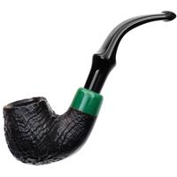 Irish Seconds Sandblasted Bent Billiard with Army Mount P-Lip (3)