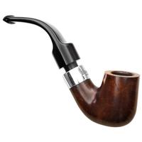 Irish Seconds Smooth Bent Billiard with Silver Army Mount P-Lip (1)