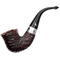 Irish Seconds Rusticated Calabash with Silver Army Mount P-Lip (2)