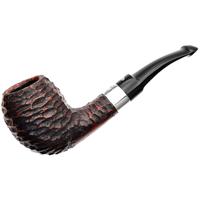 Irish Seconds Rusticated Bent Apple with Silver Band P-Lip (2)