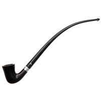 Irish Seconds Smooth Churchwarden with Silver Band Fishtail (2)