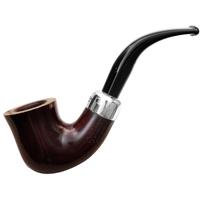 Irish Seconds Smooth Calabash with Silver Band Fishtail (2)