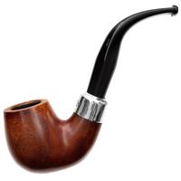 Irish Seconds Smooth Bent Billiard with Silver Army Mount Fishtail (2)